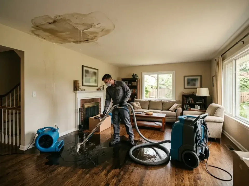 attic-pipe-burst-ceiling-drip-008 — frequently asked questions, Water Damage Restoration & Carpet Care in Morris, AL